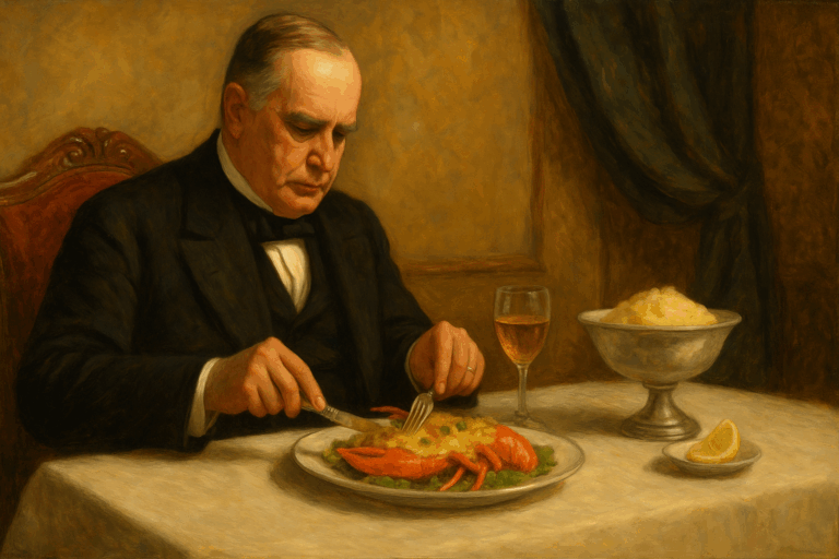 William McKinley’s Favorite Dish: Hot Lobster Salad Recipe