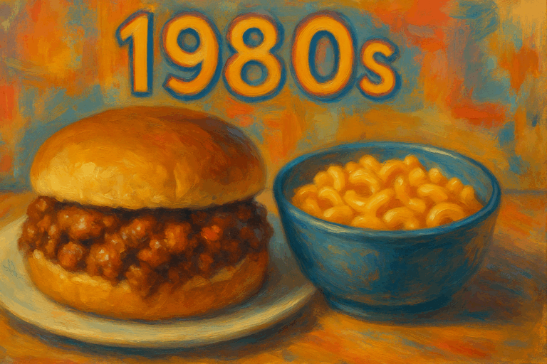 The Most Popular Dish of the 1980s: Sloppy Joe and Kraft Mac & Cheese Recipe
