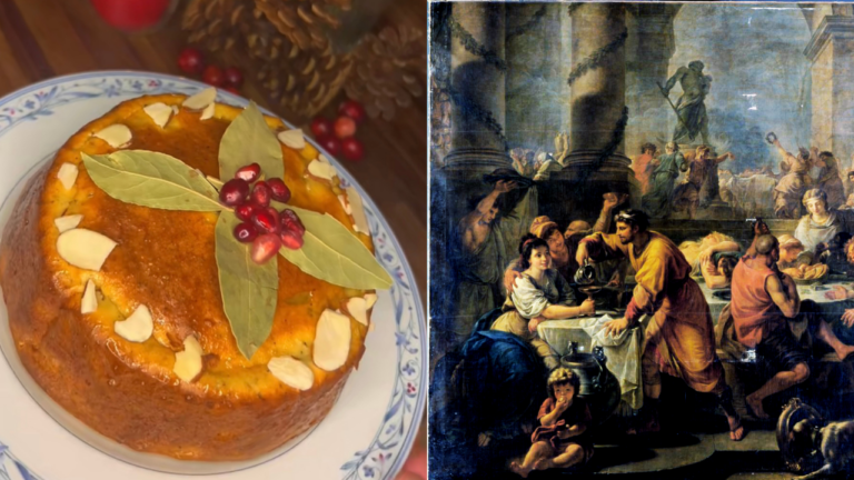 Roman Holiday Cake: Dulcia Pipirata & The Festival of Saturnalia
