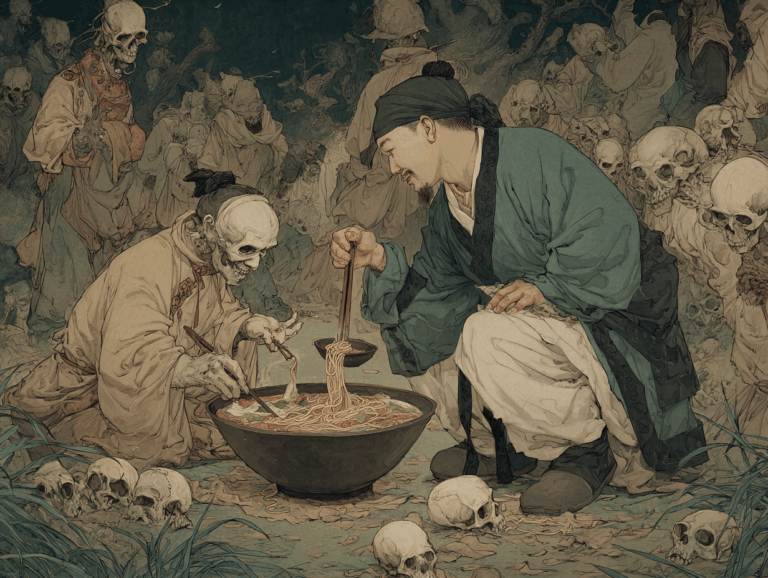 Hand-Pulled Noodles Recipe & The Hungry Ghosts Festival