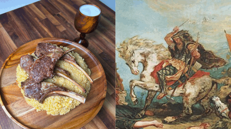 Eating Like Attila the Hun: Roasted Lamb, Millet Porridge, and Milk