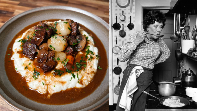 Julia Child’s Legendary Beef Bourguignon Recipe from 1961