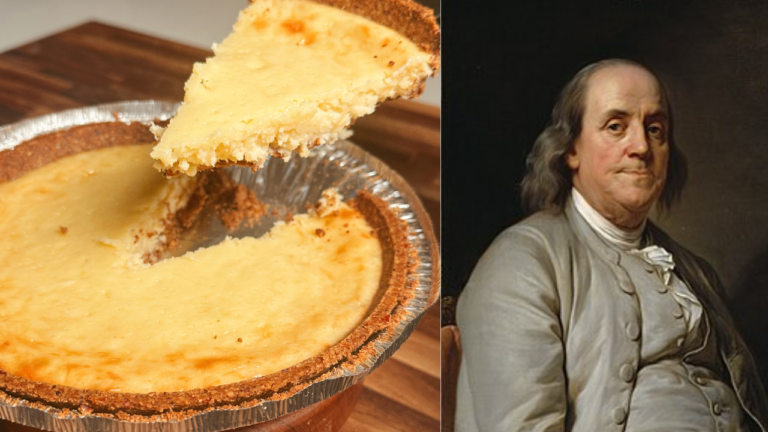 Benjamin Franklin’s Parmesan Cheesecake
