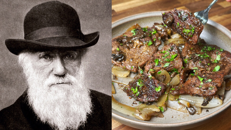 Charles Darwin’s Strange Food Habits: Beef Collops from Mrs. Darwin’s 1839 Recipe Book