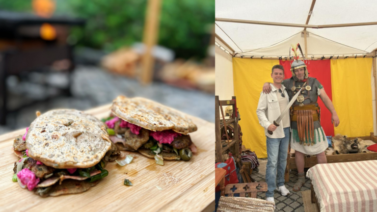 The Ancient Roman Burger Recipe: Making Isicia Omentata in a Roman Camp